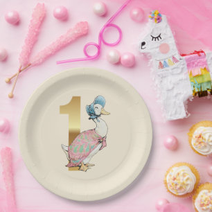 Assiettes En Carton Jemima Puddle Duck Premier anniversaire
