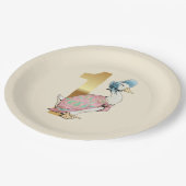 Assiettes En Carton Jemima Puddle Duck Premier anniversaire (Angle)