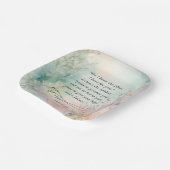 Assiettes En Carton Jérémie 29:11 Image du couplet de la Bible (Angulaire)