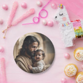 Assiettes En Carton Jésus art (Fête)