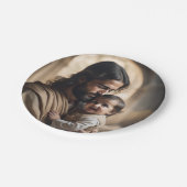 Assiettes En Carton Jésus art (Angle)