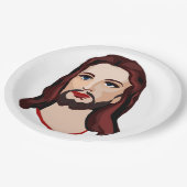 ASSIETTES EN CARTON JESUS CHRIST (Angle)