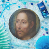 Assiettes En Carton Jésus Christ avec un Halo d'or (Fête)
