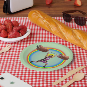 Assiettes En Carton Jésus Christ faisant le Propre et le Jerk