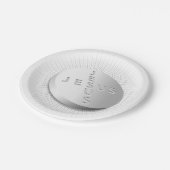 Assiettes En Carton Jesus Pill - Foi Priez Espérance Dieu Amour chréti (Angle)