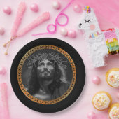 Assiettes En Carton Jésus regarde dans les cieux (Fête)