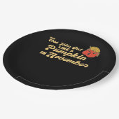 Assiettes En Carton Jetez-Le Comme Un Citrouille Trumpkin Halloween El (Angle)