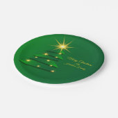 Assiettes En Carton Jeu de correspondance Arbre verte 20xx Changer de (Angle)