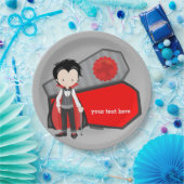 Assiettes En Carton Jeu de fêtes d'Halloween (Fête)