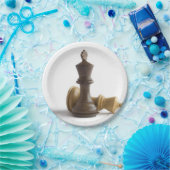 Assiettes En Carton Jeu d'échecs plus de (Fête)