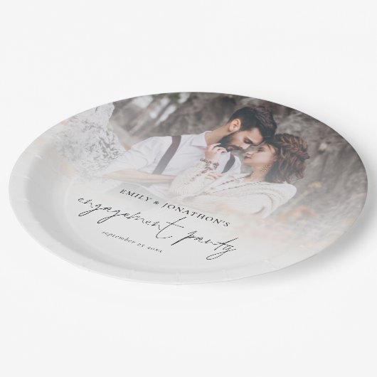 Assiettes En Carton Jeu d'engagement de script de superposition photo  (Angle)