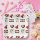 Assiettes En Carton Jeu Dice Card Deck fête d'anniversaire (Fête)