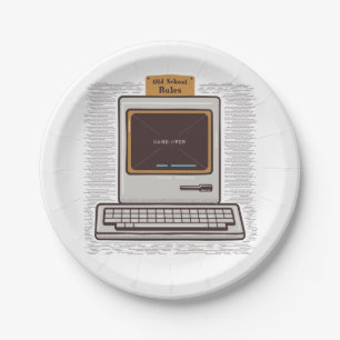 Assiettes En Carton Jeu sur PC ancien