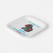 Assiettes En Carton Jeu Vidéo Dinosaur Jeu Anniversaire (Angulaire)