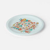 ASSIETTES EN CARTON JEUX ANNIVERSAIRE ! (Angle)