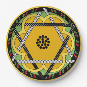 Assiettes En Carton Jewcy Froop