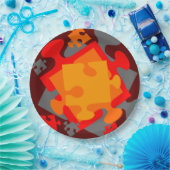 Assiettes En Carton Jigsaw Jumble (Fête)