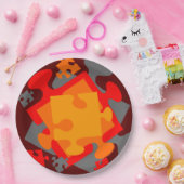 Assiettes En Carton Jigsaw Jumble (Fête)