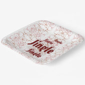 Assiettes En Carton Jingle Bells Noël de Noël (Angulaire)