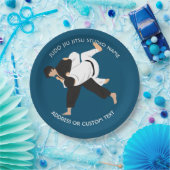 Assiettes En Carton Jiu Jitsu Judo Martial Arts Studio (Fête)