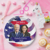 Assiettes En Carton Joe Biden et Kamala Harris 2020 Party (Fête)