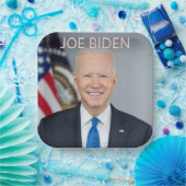 Assiettes En Carton JOE BIDEN Président (Fête)