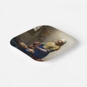 Assiettes En Carton Johannes Vermeer - La Milkmaid (Angulaire)