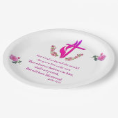 Assiettes En Carton John 3:16 (Angle)