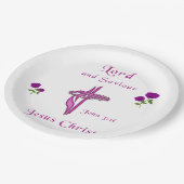 Assiettes En Carton John 3:16 (Angle)