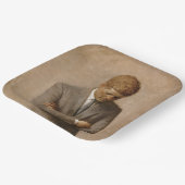 Assiettes En Carton John Kennedy Portrait de la Maison-Blanche préside (Angulaire)