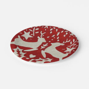 Assiettes En Carton Joie I de Noël