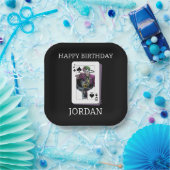 Assiettes En Carton Joker and Batman Spade Playing Card Illustration (Fête)