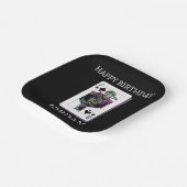 Assiettes En Carton Joker and Batman Spade Playing Card Illustration (Angulaire)
