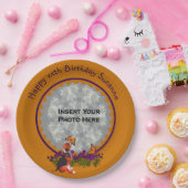 Assiettes En Carton Joli Beagle Chiot Photo Anniversaire (Fête)