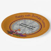 Assiettes En Carton Joli Beagle Chiot Photo Anniversaire (Angle)