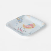 Assiettes En Carton Joli bébé dragon dinosaure Balloon baby shower (Angulaire)