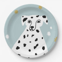 Joli Chien dalmate Abstrait Mariage d'illustration