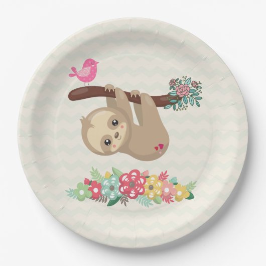 Assiettes En Carton Joli fentes Brown accrochées à l'envers (Devant)
