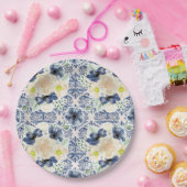 Assiettes En Carton Joli floral (Fête)