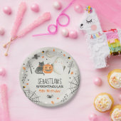 Assiettes En Carton Joli Halloween Ghost Spooktacular Anniversaire Déc (Fête)
