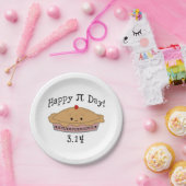 Assiettes En Carton Joli Joyeux Pi Day ! (Fête)
