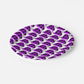 Assiettes En Carton Joli Ladybug violet (Angle)