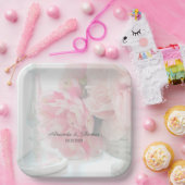 Assiettes En Carton Joli Mariage Peony (Fête)