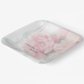 Assiettes En Carton Joli Mariage Peony (Angulaire)