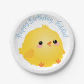 Assiettes En Carton Joli Petit Chick  (Devant)