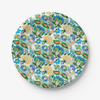 Assiettes En Carton Joli Russe vintage Khokhloma