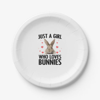 Assiettes En Carton Jolie Conception Bunny Pour Filles Femmes Lapin Cô