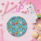 Assiettes En Carton Jolie petite chouette design (Fête)