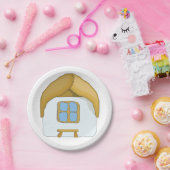 Assiettes En Carton Jolie petite maison (Fête)