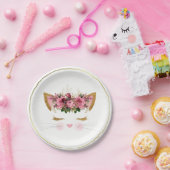 Assiettes En Carton Jolie plaque à papier de Kitty (Fête)